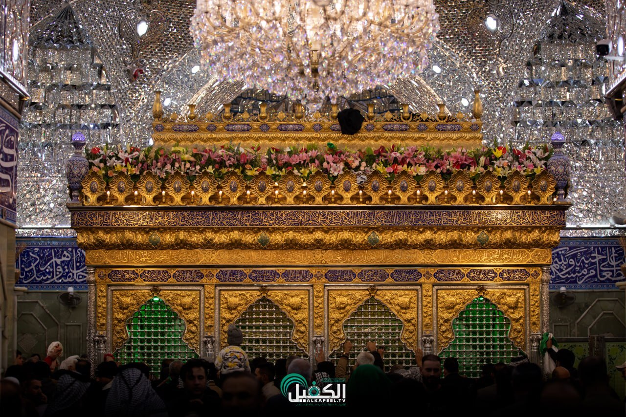 حرم‌های اهل بیت (ع) غرق در شادی روز پدر شدند+ تصاویر