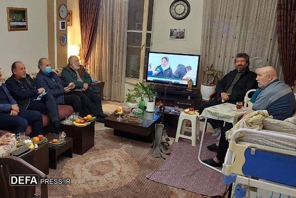 رئیس سازمان بسیج هنرمندان کشور به عیادت جمال شورجه رفت