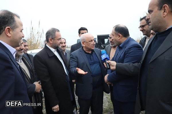 بازدید استاندار مازندران از طرح‌های نیمه تمام بابل