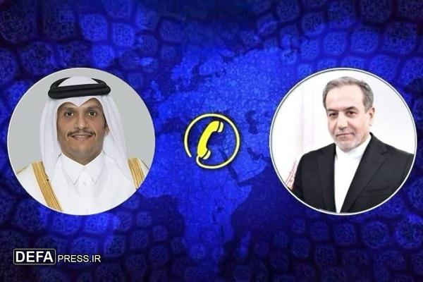 گفت‌وگوی تلفنی عراقچی با همتای قطری درباره توافق آتش‌بس در غزه