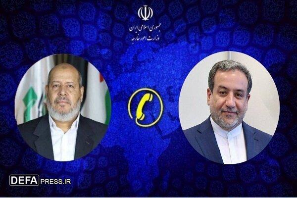 موضع ایران استمرار حمایت از آرمان فلسطین است