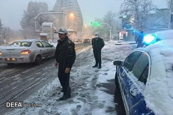 هشدار پلیس راهور درباره وضعیت جوی جاده‌ها