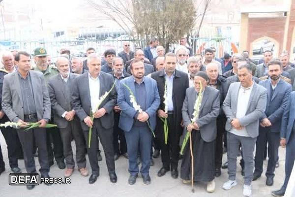 آیین تکریم و معارفه فرمانداران شهرستان سامان برگزار شد