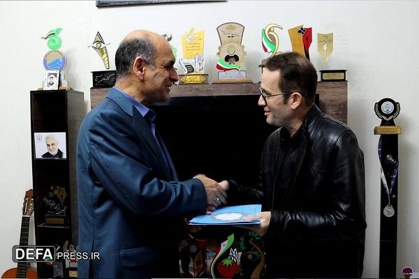عیادت استاندار از خبرنگار پیشکسوت گیلانی