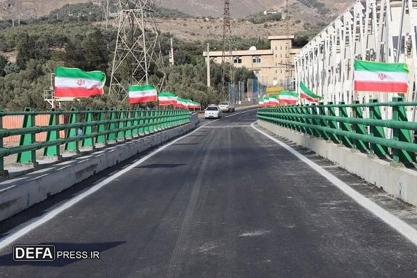 رفع گره ترافیکی محور منجیل به طارم با افتتاح پل سفیدرود