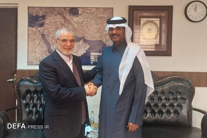 دیدار سفیر قطر با معاون امنیتی و انتظامی وزیر کشور