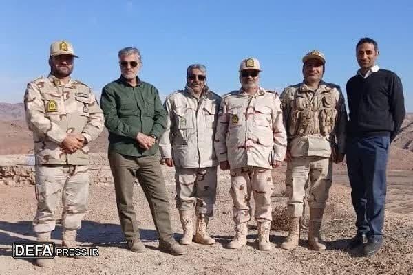 بازدید معاون مهندسی مرزبانی فراجا از حوزه استحفاظی هنگ مرزی تایباد+ تصاویر