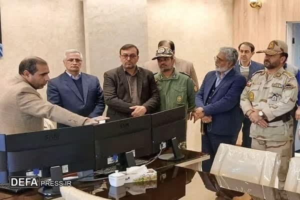 حضور معاون امنیتی استانداری استان در حوزه استحفاظی هنگ مرزی تایباد+ تصاویر