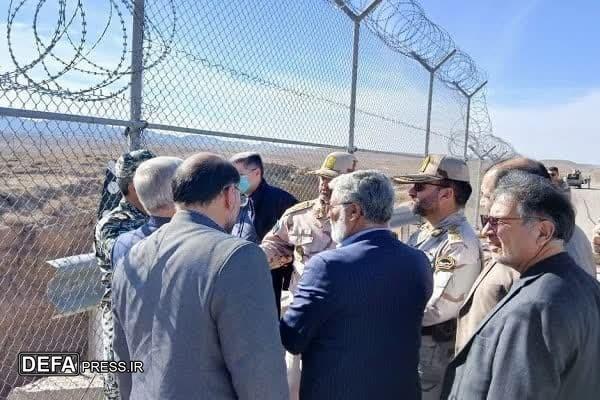 حضور معاون امنیتی استانداری استان در حوزه استحفاظی هنگ مرزی تایباد+ تصاویر