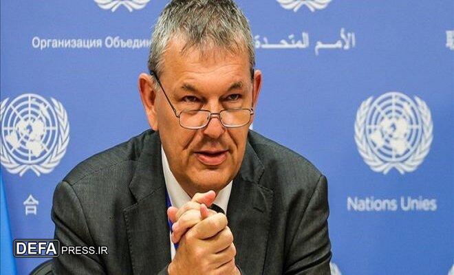 لازارینی: کودکان غزه درحال یخ‌زدن و مرگ هستند