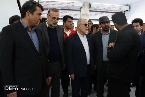 معاون امنیتی وزیر کشور از محدوده گلزار شهدای کرمان دیدار کرد+تصاویر