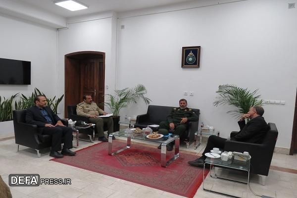 دیدار مدیرکل حفظ آثار دفاع مقدس استان با معاون هماهنگی امور عمرانی استاندار خراسان رضوی+ تصاویر