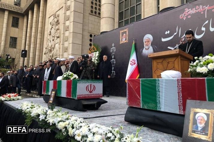 مراسم تشییع «شهدان رازینی و مقیسه» در تهران آغاز شد+ تصاویر