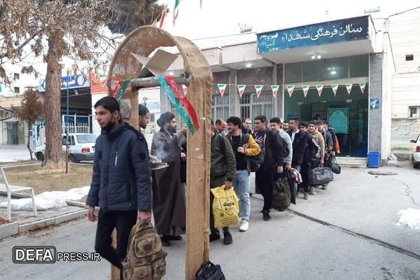 اعزام دانش آموزان شهرستان بروجن به اردوی راهیان‌نور جنوب غرب کشور