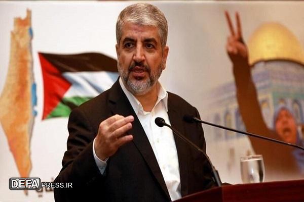 تقدیر مشعل از مصر به خاطر رد قاطعانه طرح‌های کوچ اجباری فلسطینیان