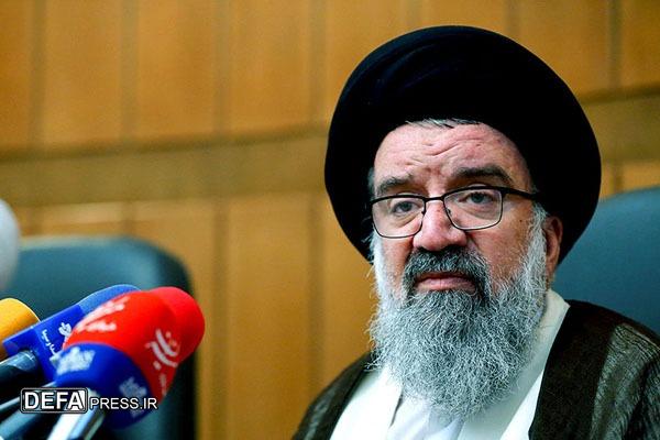 آیت‌الله خاتمی: مسئله فلسطین نشان داد که از مذاکره آبی گرم نمی‌شود