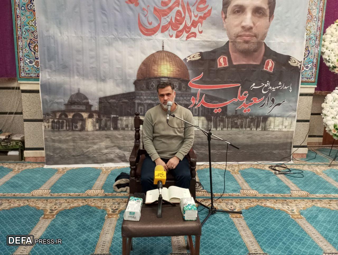 اولین سالروز شهادت شهید القدس سردار «علیدادی» آغاز شد 