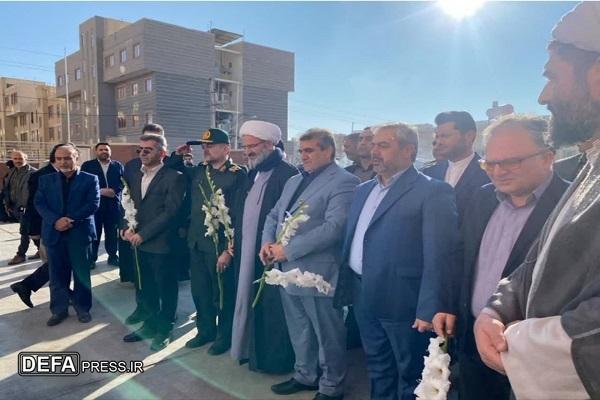 آیین نواختن زنگ انقلاب اسلامی در مدارس استان سمنان