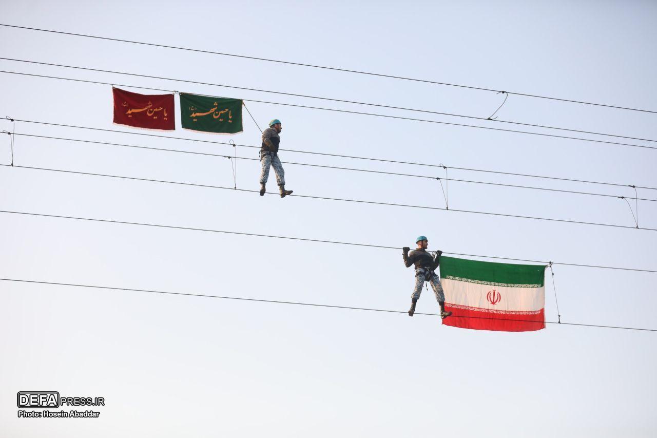 صبحگاه مشترک دانشجویان دانشگاه‌های افسری نیرو‌های مسلح برگزار شد