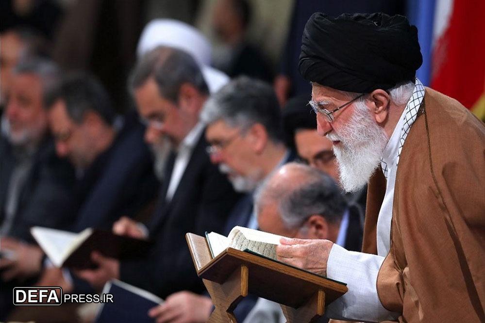 دیدار شرکت‌کنندگان در مسابقات بین‌المللی قرآن با رهبر معظم انقلاب اسلامی