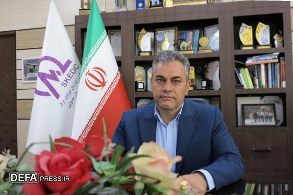 مهدی دادگر» مدیرعامل شرکت توزیع نیروی برق خراسان جنوب