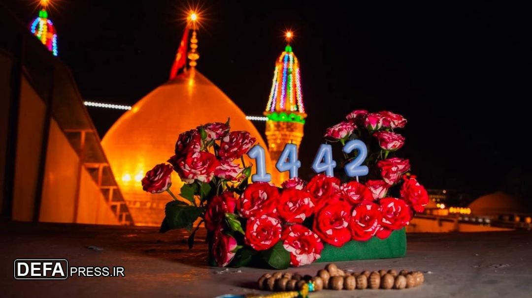 جشن تولد ۱۴۴۲ سالگی امام حسین (ع) در کربلا+ فیلم