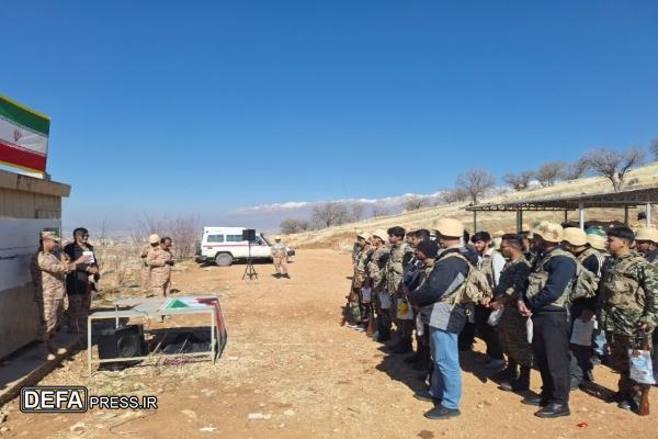 برگزاری تمرینات تاکتیکی گردان ۴۸۲ ثارالله شهر یاسوج + تصاویر
