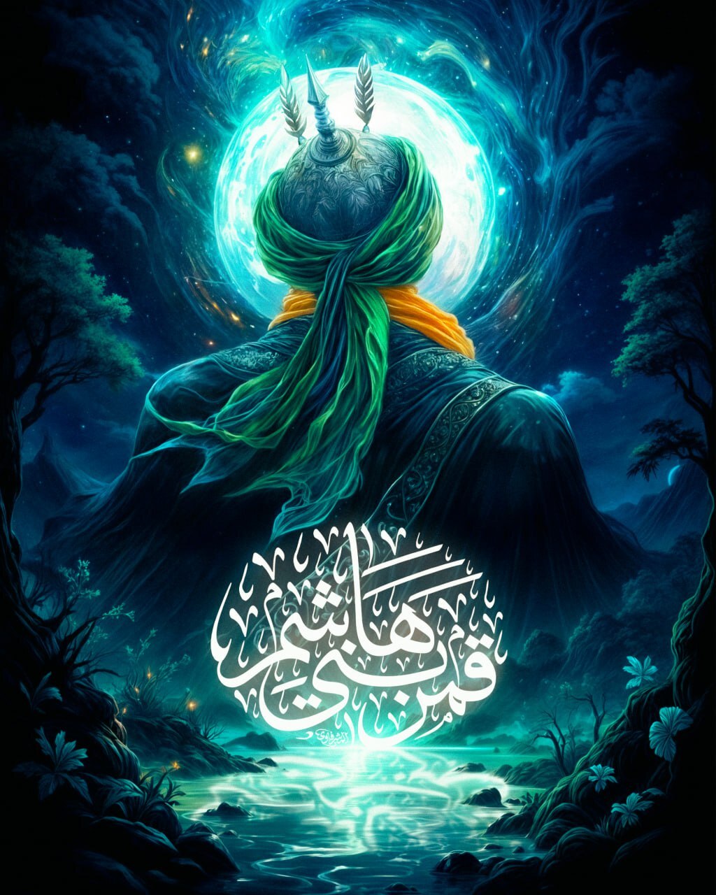 طرح/ السلامُ علیکَ یا اباالفضل العباس (ع)