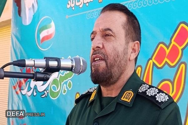 فرمانده سپاه سرپل ذهاب: چراغ انقلاب اسلامی هیچ گاه خاموش نخواهد شد