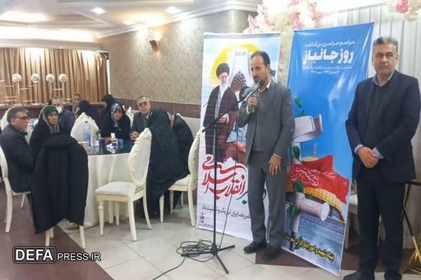 مراسم گرامیداشت روز جانباز شهرستان گرگان برگزار شد