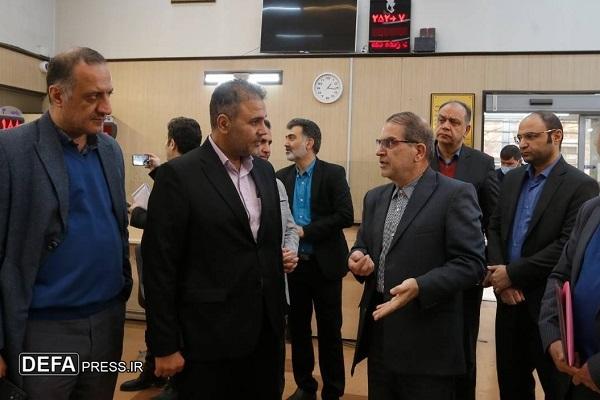 بازدید مدیران وزارت نفت از میز خدمت بنیاد شهید و امور ایثارگران