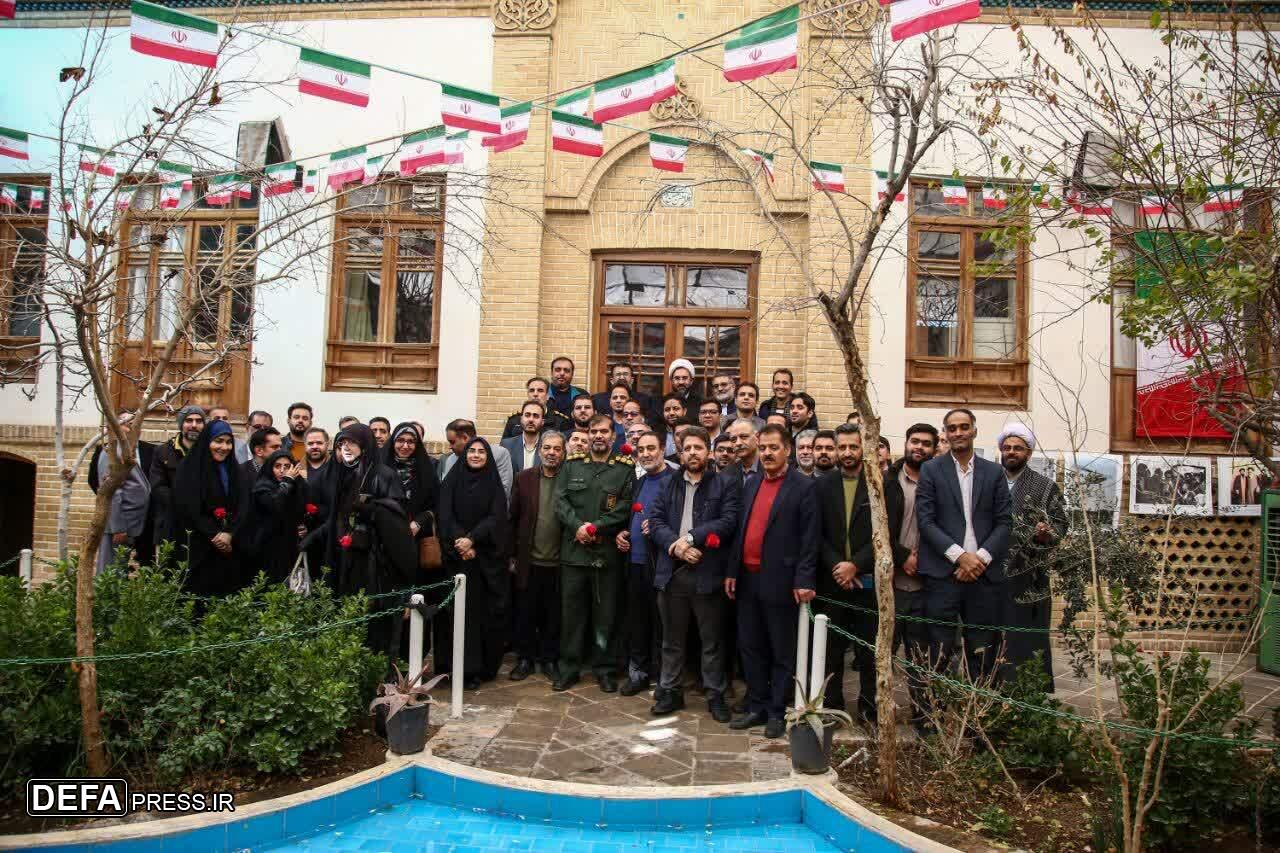 تجدید میثاق اهالی رسانه قم با آرمان‌های بنیانگذار انقلاب اسلامی