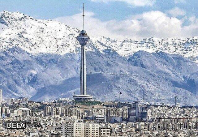 هوای پایتخت ۶ درجه سردتر می‌شود