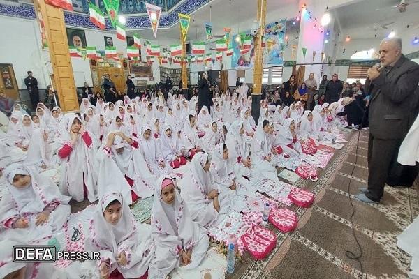 الیاسی: برگزاری جشن تکلیف ۱۶۰ دانش آموز دختر مدارس ابتدایی سلمانشهر