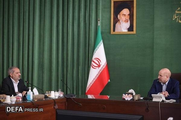 دیدار وزیر و معاونان وزارت آموزش و پرورش با محمدباقر قالیباف