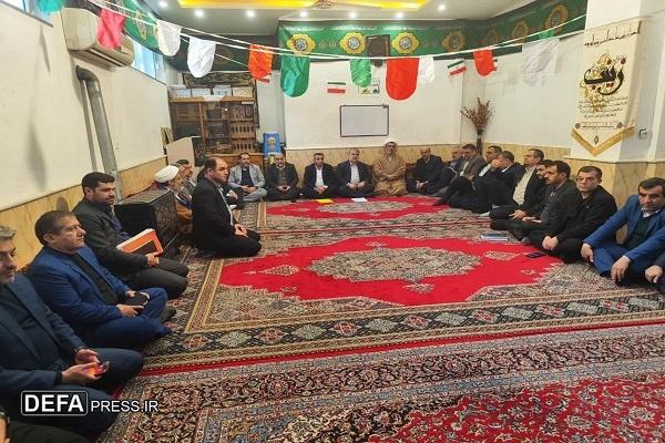 ورود رئیس‌کل دادگستری مازندران جهت رفع مشکل در محوطه امامزاده قاسم (ع) محمودآباد