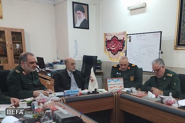 جلسه برنامه ریزی دومین کنگره ملی ۱۲ هزار شهید استان آذربایجان غربی برگزار شد
