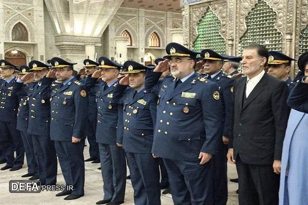 فرماندهان نیروی هوایی ارتش با بنیانگذار انقلاب اسلامی تجدید میثاق کردند