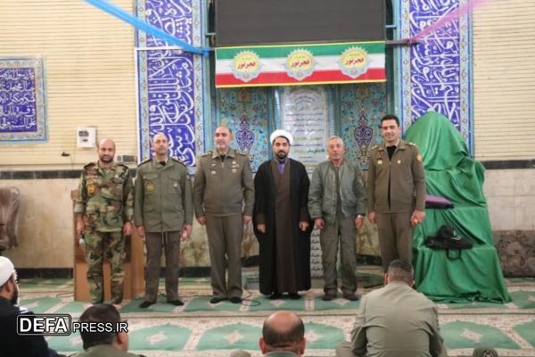 مراسم گرامیداشت روز نیروی هوایی در گروه ۴۴ توپخانه نزاجا برگزار شد