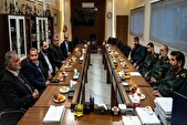 دیدار شهردار تهران با فرمانده سپاه محمد رسول‌الله (ص) تهران بزرگ