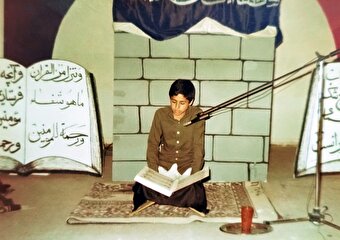 تصاویر/ قاری شهید «سید علی محمودیان» (۲)