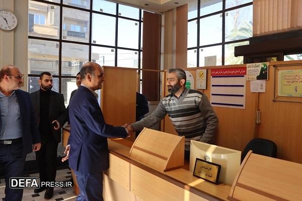 بازدید سرزده استاندار از بنیاد شهید و امور ایثارگران گیلان