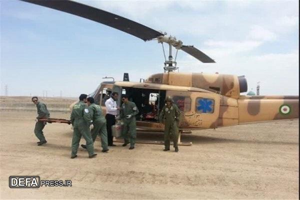 سرهنگ فرجی: انجام ۵ عملیات مردم یاری پایگاه هوانیروز کرمانشاه در هفته گذشته