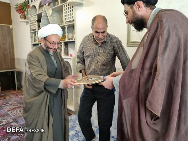 مدیر کل اوقاف کرمان با جانباز دوران مبارزات انقلاب اسلامی دیدار کرد+تصاویر