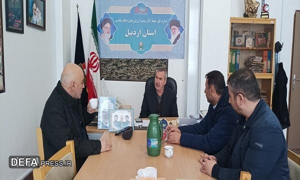 تجلیل از آزاده و جانباز دوران دفاع مقدس « زکریا شکری»