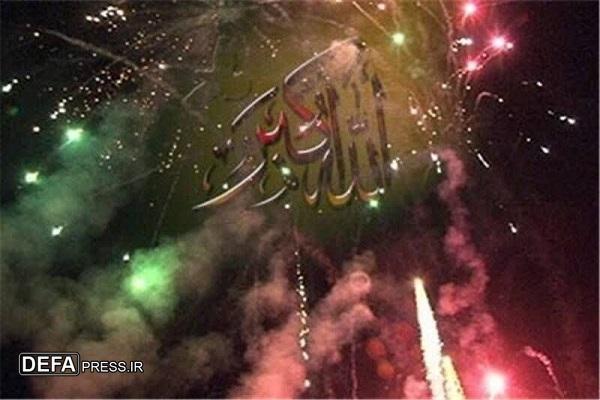 طنین بانگ الله اکبر در آسمان استان مازندران