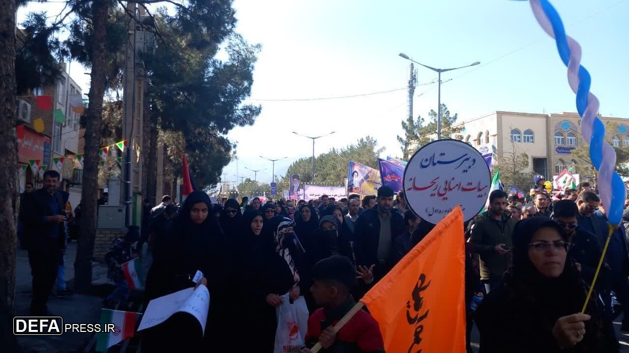 برگزاری راهپیمایی ۲۲ بهمن در سراسر کشور+تصاویر و فیلم