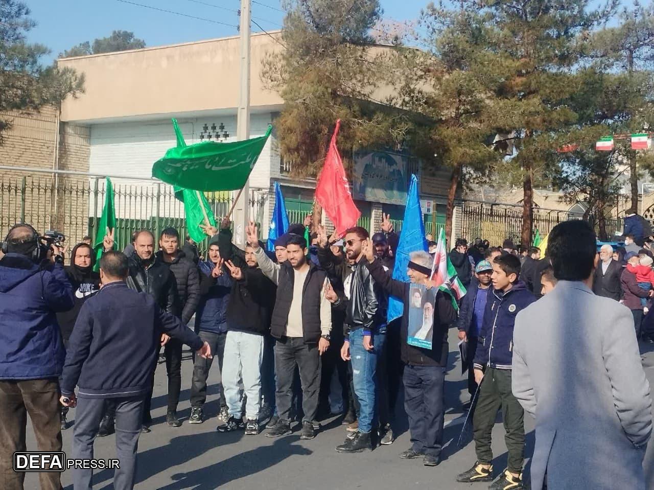 برگزاری راهپیمایی ۲۲ بهمن در سراسر کشور+تصاویر و فیلم