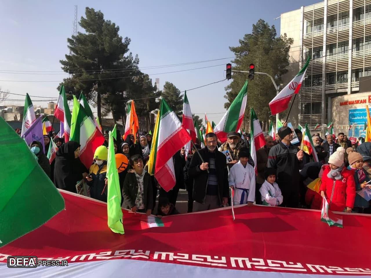 برگزاری راهپیمایی ۲۲ بهمن در سراسر کشور+تصاویر و فیلم