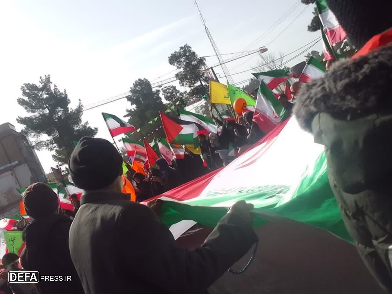 برگزاری راهپیمایی ۲۲ بهمن در سراسر کشور+تصاویر و فیلم